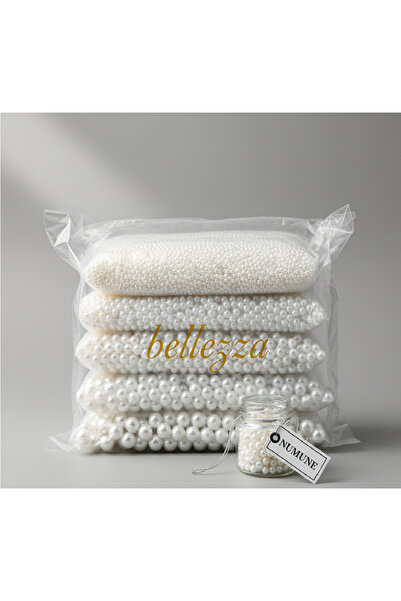 Bellezza Concept 8mm Full Pearl Beads -White Round Pearl