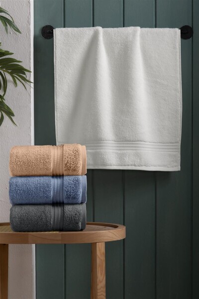 Altınbaşak (Set of 4) 100% Cotton New Season 50X90Cm. Luxury Hand and Face Towel Set