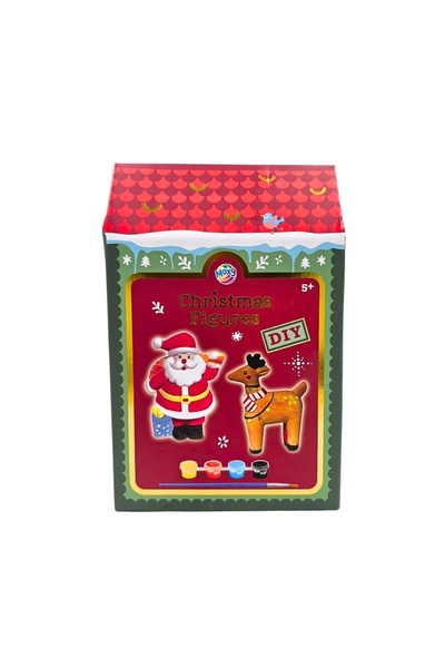 Moxy Set creativ, pictură cu figurine, Moxy, figurine de Crăciun DIY, Moș Cră...