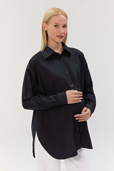 Mama Aniva Ease Oversize Hamile ve Emzirme Dostu Gömlek