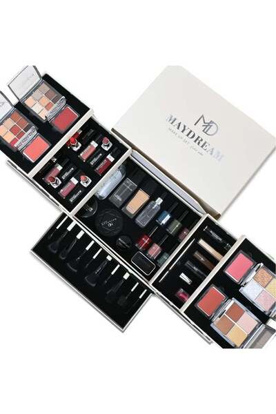 MAYDREAM مجموعة مكياج، جميع منتجات التجميل في علبة واحدة سهلة الاستخدام (مشابهة لـ)