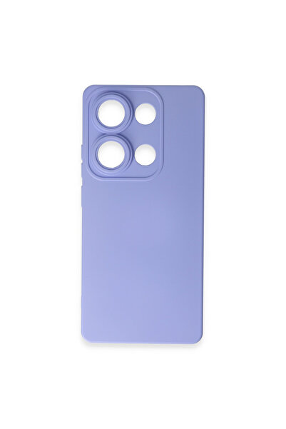 NewFace حافظة هاتف Xiaomi Redmi Note 13 Pro 4G مصنوعة من السيليكون المخملي الداخلي - أرجواني