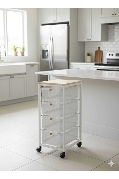 SUKILO Metal Kitchen Trolley 4 Layers PLS-55