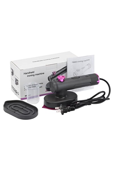 Generic مكواة بخار كهربائية صغيرة أنيقة، محمولة ومتينة، قابلة للدوران والطي