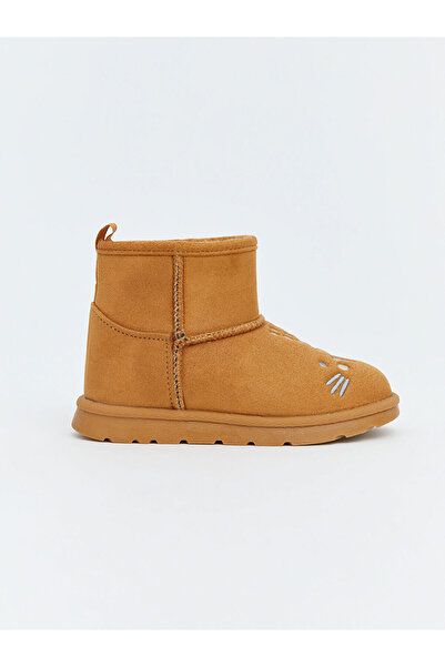 LC Waikiki Süet Görünümlü Kız Bebek Bot