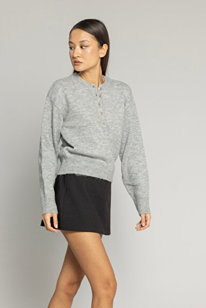 Nisan KNOB DETAILED KNITWEAR SWEATER