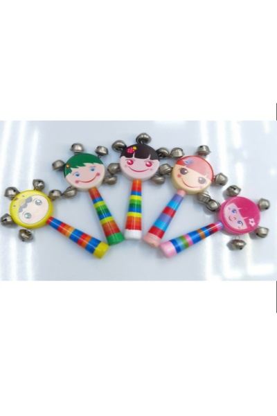 GenelTedarik Çocuklar İçin Tam Müzik Seti- Gülen Marakas, Zilli Marakas, El Zili