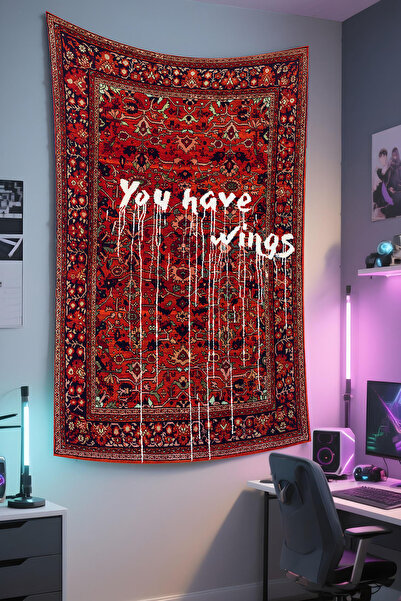 RUGRUMBA Vintage Wall Hanging – Authentic Pattern Themed, High-Quality Fabric...