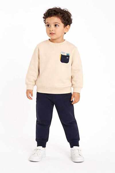 gigigiyim Three-String Boys' Suit with Eye Detail Pockets