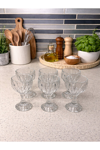 GACASA Kahve Yanı Şık Sunumluk Bardak 6'lı