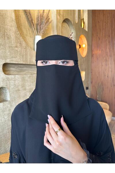 TAJ نقاب وسط مايل اسلامي ربط