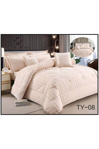 BIET ALMAFROSHAT fur bedspread