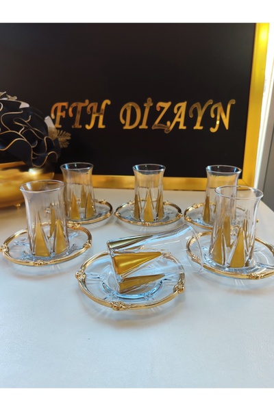 FTH DİZAYN Çay bardağı takımı