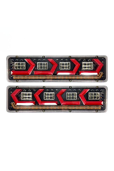 OEM Set stopuri spate, triplu LED 46cm, 5 funcții, pentru remorcă, camion și remorcă, 12-24V, universale