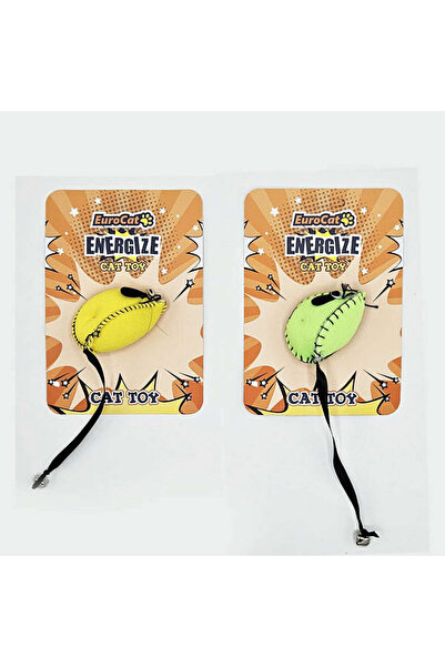 Eurocat 1610226746 ذيل لعبة القط (192602) فأر مع جرس