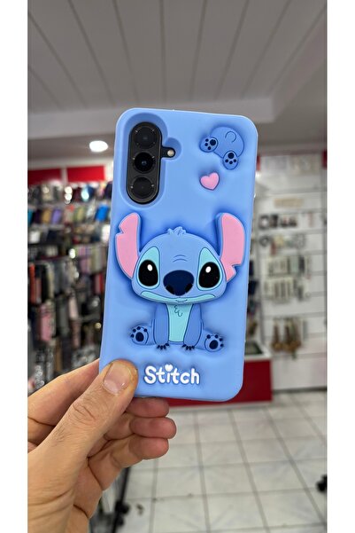 darkpower حافظة سيليكون زرقاء متوافقة مع هاتف سامسونج جالاكسي A16 مع ستيتش بو...