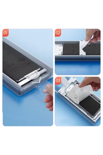 zore Galaxy S24 Ultra Kolay Uygulama Aparatlı Privacy Easy Body Hayalet Ekran...