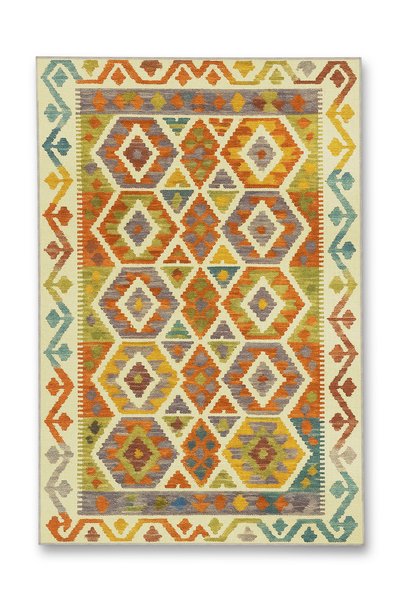 Rugs Modern Halı سجادة موسو زخرفية عتيقة بنمط عرقي منسوجة بألوان البيج، موديل...
