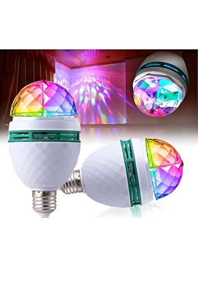 APF Μαγικό Χριστουγεννιάτικο Φως – Περιστρεφόμενα Εφέ RGB, 3W, Πρίζα E27