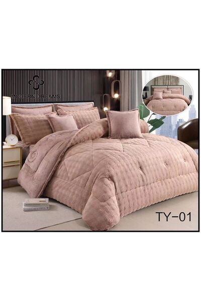 BIET ALMAFROSHAT fur bedspread