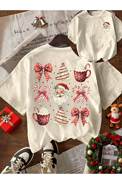 one button Tricou unisex de Crăciun cu design special de Crăciun, cu detalii,...