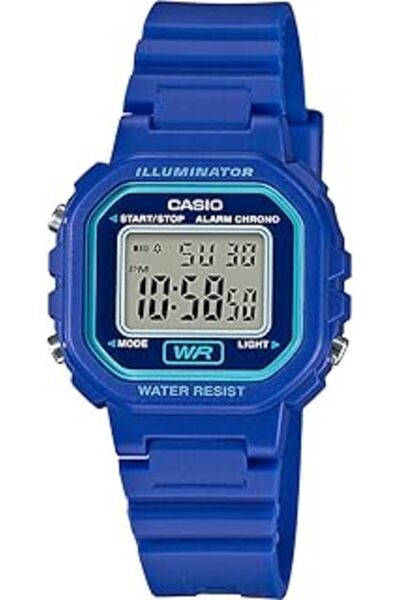 Casio ساعة رياضية نسائية LA-20WH-1C