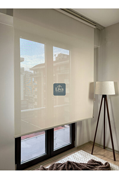 Liva Ev Dünyası Sunscreen Stor Perde | Güneş Kırıcı | Gündüz Dışarı Görüş | U...