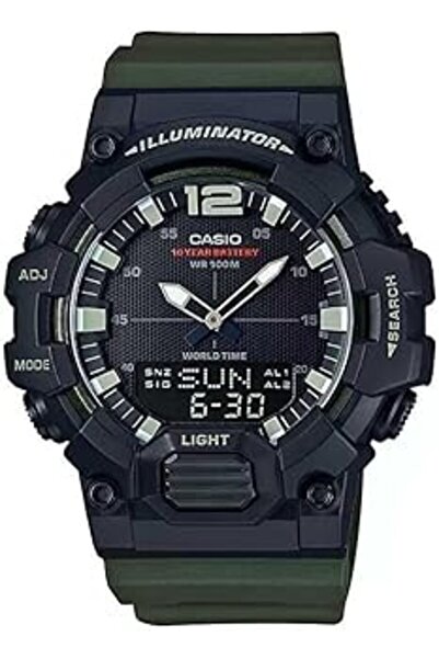 Casio Black Resin Men Watch HDC-700-3AVDF