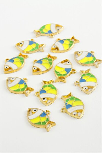 ZERO LAND Hn-Shop Fish Single Handle Enamel Bracelet and Pendant Attachment 1...