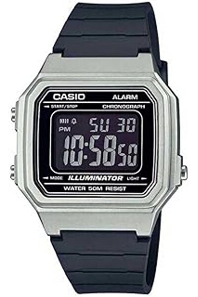 Casio Black Resin Unisex Watch W-217HM-7BVDF