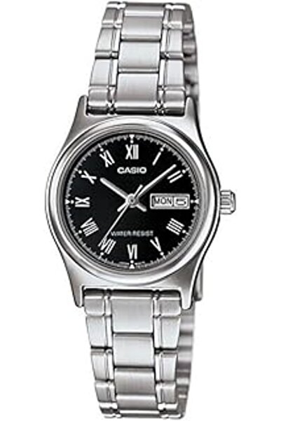 Casio LTP-V006D-7B2 Dress Silver Stainless Steel Analog Watch Women