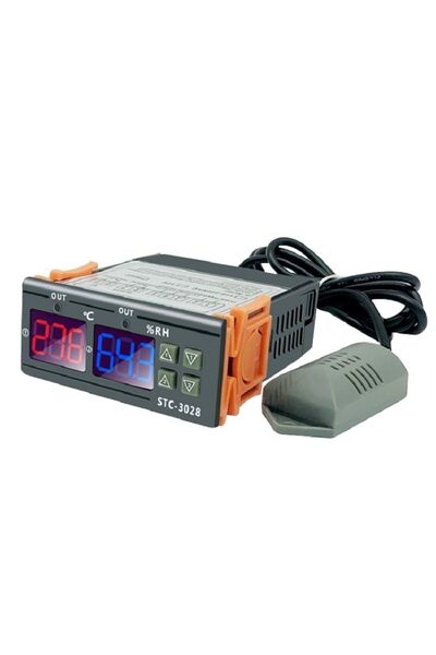 Saatistan 220V Isı ve Nem Kontrol Termostatı Kuluçka Makinası İçin