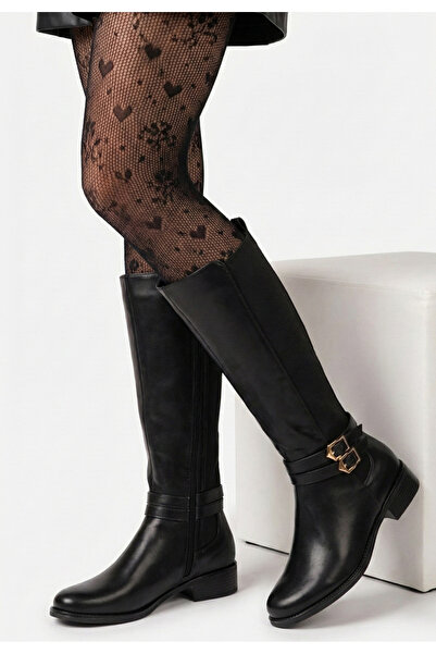 B T Shoes Γυναικείες Μπότες Jovelia Μαύρα