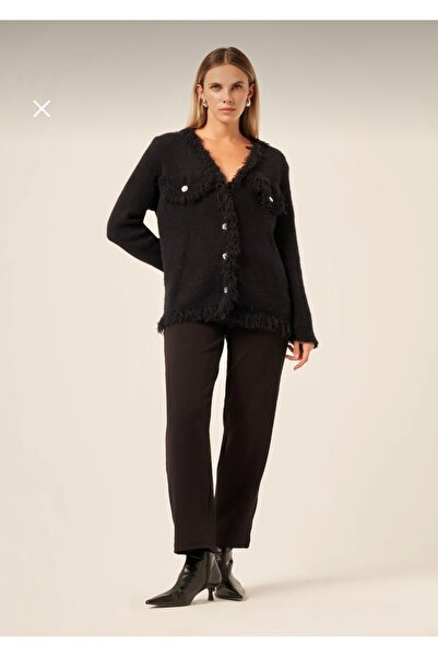 MODA S&S BZLİNE Ζακέτα με λεπτομέρειες από φούντες