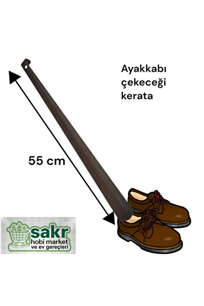 sakr hobi market ve ev gereçleri Ayakkabı çekeceği kerata çekecek metal büyük...