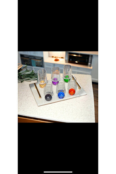 PAŞABAHÇE CAM Nova kristal top kahve yanı