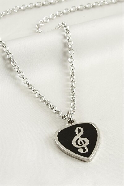 ZERO LAND 1615906749 Nota Men's (210659) Necklace-Silver Color