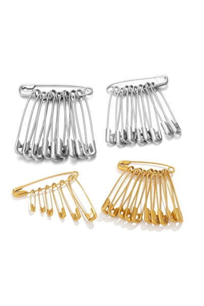 Gerenic 45mm safety pin clip, 100 pieces