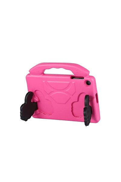 NewFace حافظة سامسونج جالاكسي تاب A9 بلس تشبه التابلت مع حامل سيليكون - وردي ...