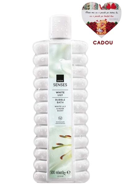 AVON White Lily bath foam, 500ml