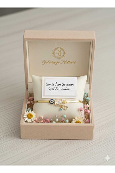 Papatya Silver 925 Ayar Doğum Taşlı Baget Taş Yıldızlı Nazar İtalyan bileklik...