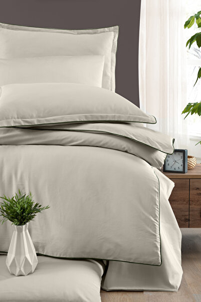 First Choice Lucca %100 Pamuk 300 TC (120 Tel) Çift Kişilik Nevresim Takımı