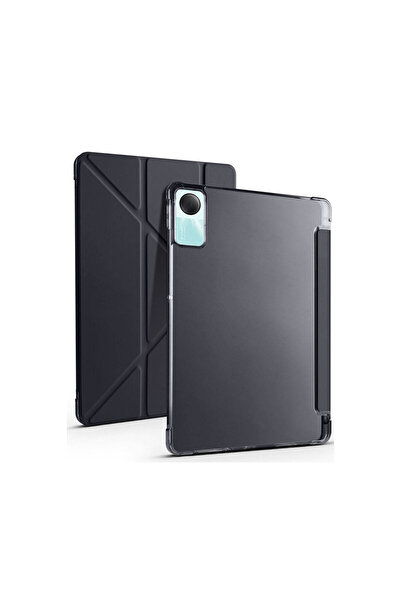 NewFace حافظة تابلت ريدمي باد إس إي 4 جي مع حامل قلم - أسود