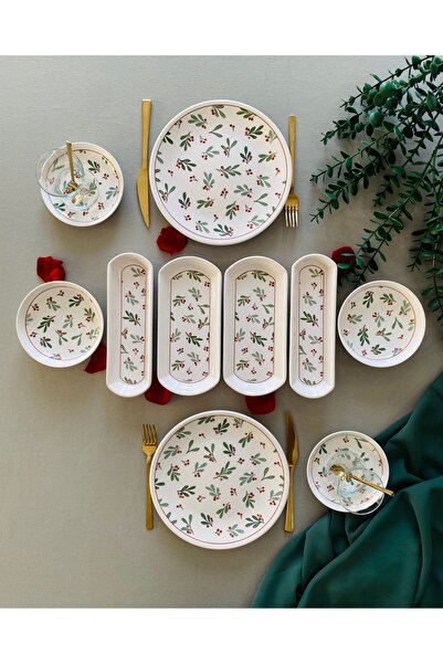 VENÜS HOME DECORATION Kokina model 2 kişilik 10 parça kahvaltı takımı