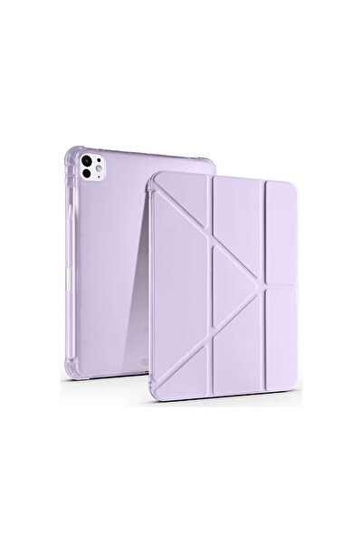 NewFace iPad Air 13 (2024) Case Mars Tablet Case with Pen Holder - Lilac