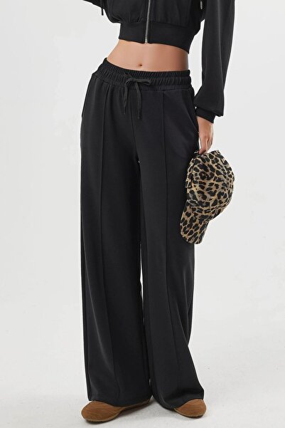Hiccup Busem Lastik Bell Straight Leg Trousers