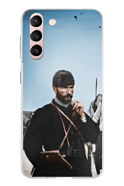 TechTree حافظة سيليكون متوافقة مع هاتف سامسونج جالاكسي S21 من أتاتورك في المق...