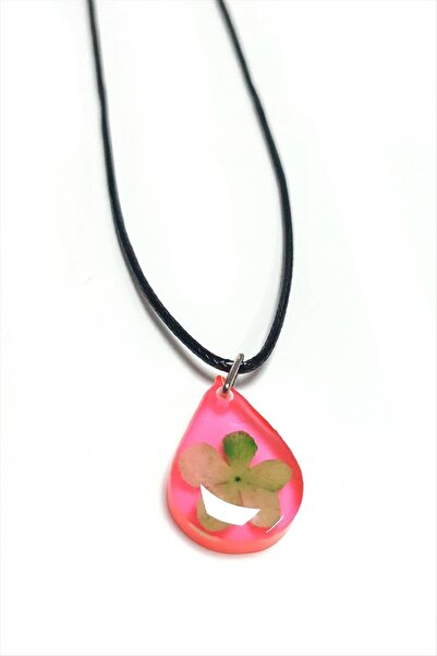 ZERO LAND Nrzsnt Snowball Flower Drop (211005) Epoxy Pendant-Orange