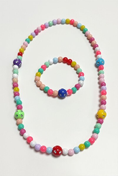 ZERO LAND 1614945749 Bead Child (224549) Set Necklace-Colored