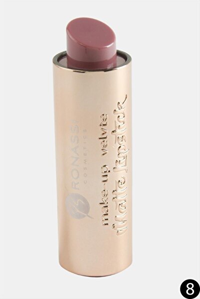 ZERO LAND 1611338749 روناسي ميك أب فيلفيت (223813) أحمر شفاه مطفي-8